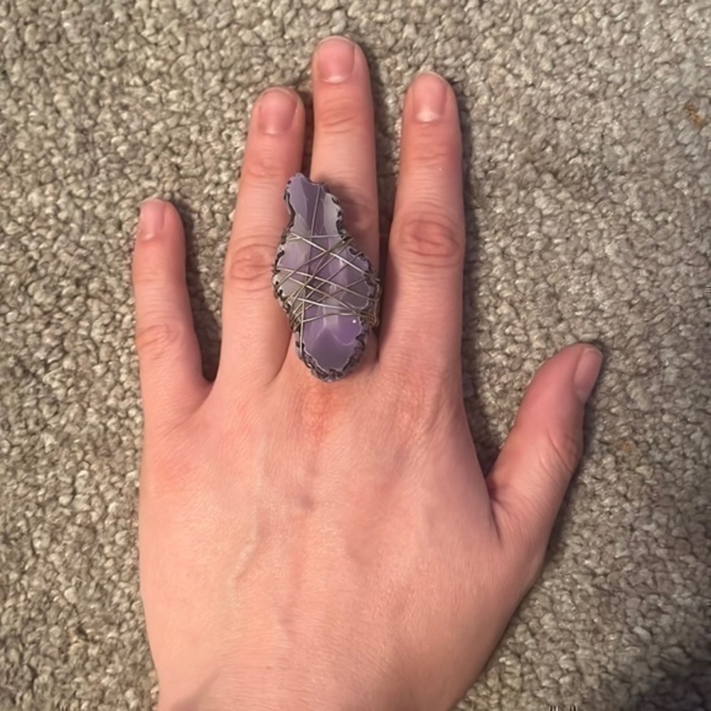 Gem Stone Ring - image 1